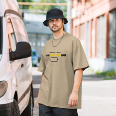 Energy-Saving Mode Oversized faded t-shirt