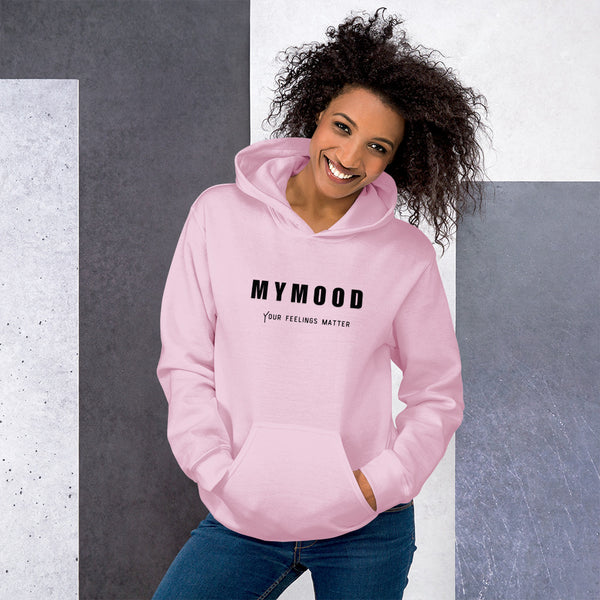 MYMOOD Pink Unisex Hoodie