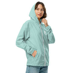 MYMOOD Unisex lightweight zip up windbreaker