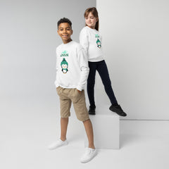 Hello Winter Youth crewneck sweatshirt